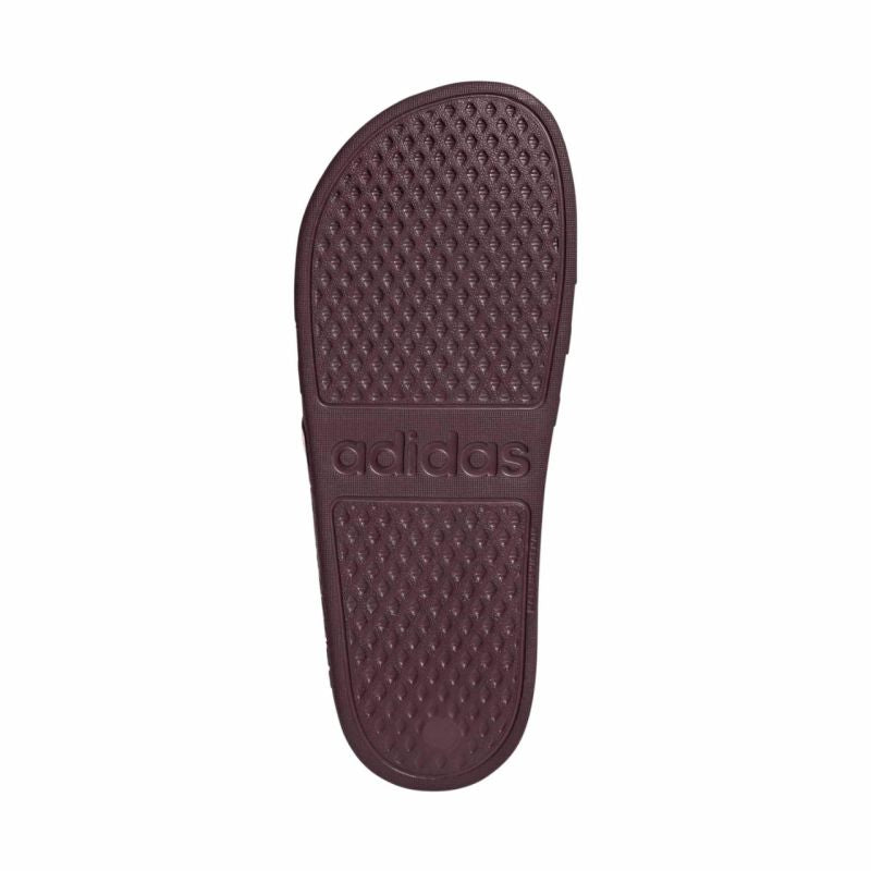 Adidas Adilette Aqua Burgundy Flip-Flops KJ7353