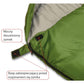TOURIST SLEEPING BAG NEPAL 210x80x50CM GREEN ENERO CAMP Turystyka/Śpiwory/Mummie Your Sports Performance