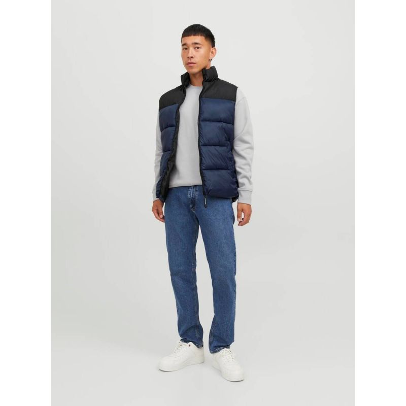Jack &amp; Jones Jjetoby Bodywarmer Collar Vest M 12235861 Clothing/Outdoor/Jack & Jones Your Sports Performance