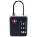 COMBINATION PADLOCK FOR SUITCASE BAG PROWORLD BLACK Accessories Your Sports Performance