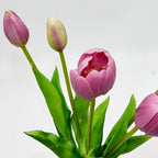 BOUQUET OF 5 PURPLE TULIPS 39 CM LIFE-LIKE SPRING DECORATION Home and Garden/Equipment Your Sports Performance