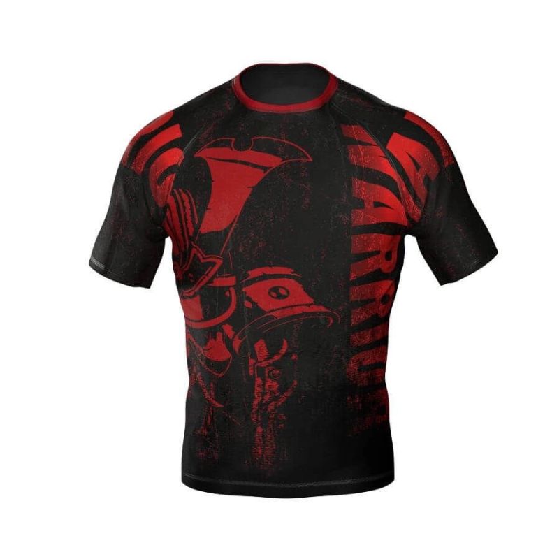 The "Warrior" compression rashguard is made of DBX MORE DRY M material. ODZIEŻ - Koszulki treningowe Your Sports Performance