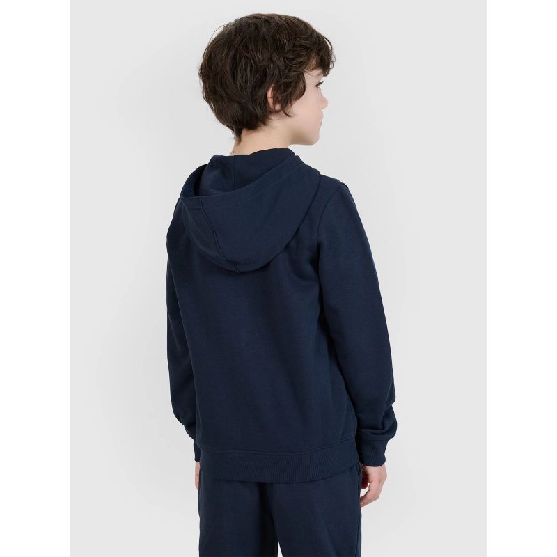 Boy's zip-up sweatshirt with hood 4F 4FJWSS25TSWSM1714-31S *Kategoria tymczasowa Your Sports Performance
