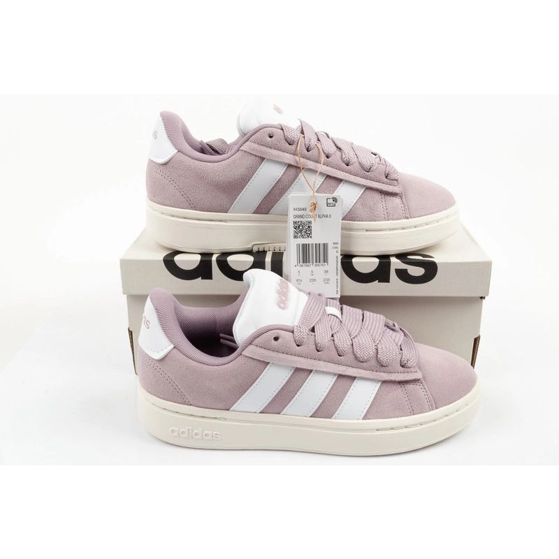 Adidas women's sports shoes Grand Court Alpha 00s sneakers leather