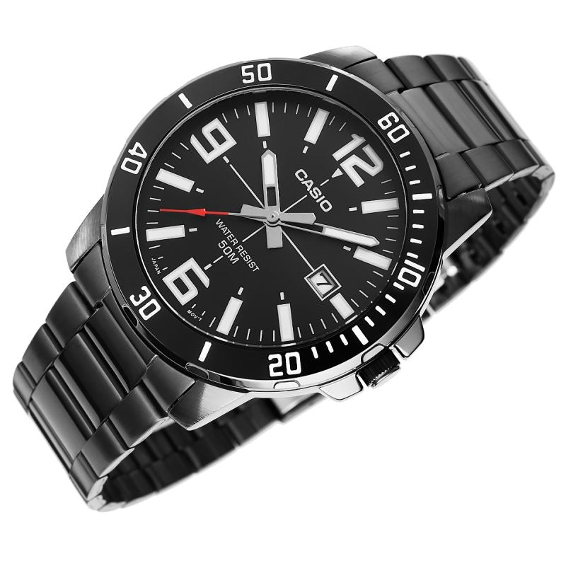 CASIO MTP-VD01B-1 Men's Watch + BOX In preparation Your Sports Performance
