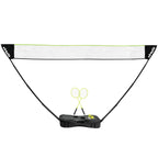 VIRTUFIT 2-IN-1 PORTABLE BADMINTON AND TENNIS SET - INCLUDES CASE AND RACKETS In preparation Your Sports Performance