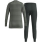Thermal underwear - Odlo Set long ACTIVE WARM SET size 128cm Gray Odzież militarna/Bielizna termoaktywna Your Sports Performance