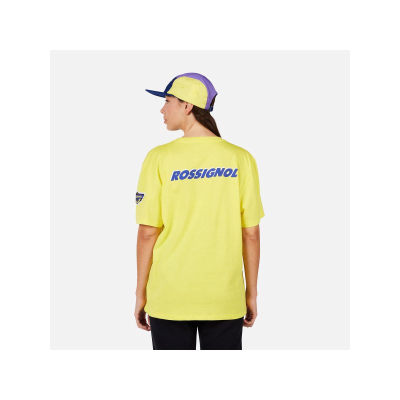 ROSSIGNOL SUPER TEE unisex t-shirt yellow