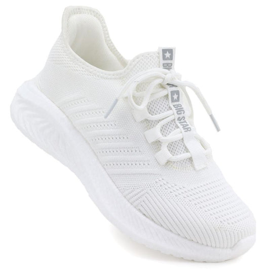 Big Star UU274056 women's textile white sports shoes Big Star
