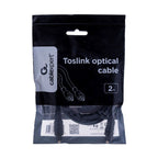 GEMBIRD CC-OPT-2M cable (Toslink M - Toslink M; 2m; black) Kable i adaptery/Kable optyczne Your Sports Performance