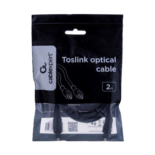 GEMBIRD CC-OPT-2M cable (Toslink M - Toslink M; 2m; black) Kable i adaptery/Kable optyczne Your Sports Performance