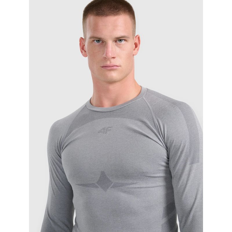 Men’s seamless thermal base layer (top) 4F 4FWAW25USEAM237-25M