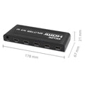 QOLTEC SPLITTER 4XHDMI 4KX2K | 3.4GB/S Kable i adaptery/Adaptery, przejściówki Your Sports Performance