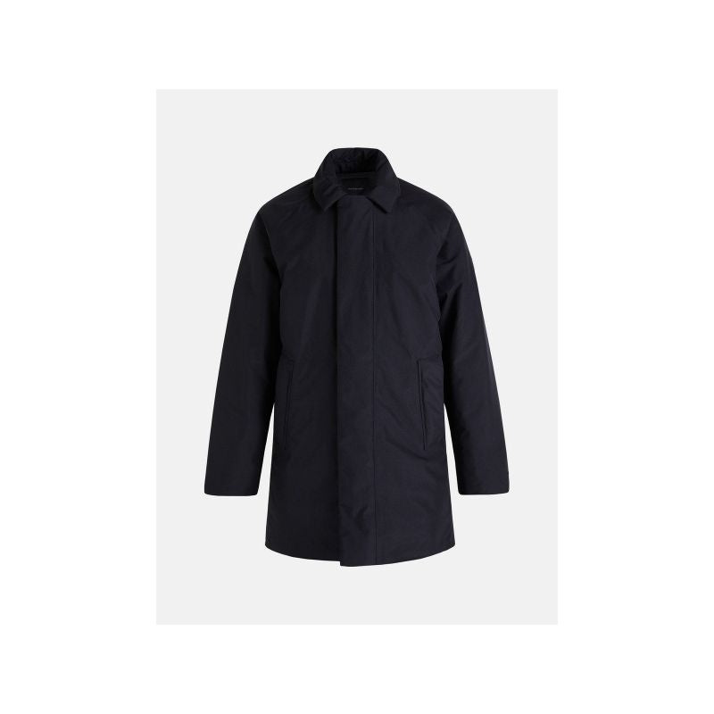 Peak Performance M GoreTex 2L Padded Coat Black Import z PMSport Your Sports Performance