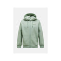 PEAK PERFORMANCE M Original Small Logo Zip Hood Green