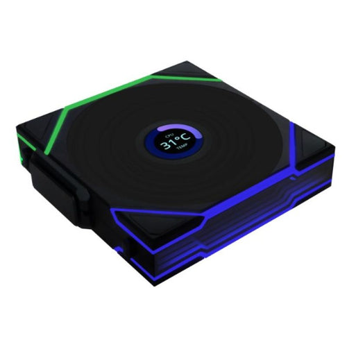 Lian Li UNI FAN TL Wireless LCD Lüfter ARGB PWM Reverse Blade 120mm fan black Chłodzenie/Chłodzenie - wentylatory Your Sports Performance