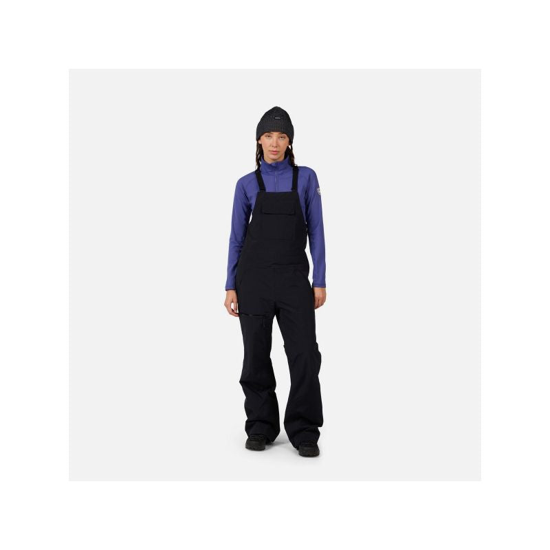 ROSSIGNOL W Outerlimits Insulated Bib Women's Ski Pants Black