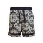 Nike Fly Crossover AOP Shorts Black/Light Bone women's shorts - DC0869-010 Nike