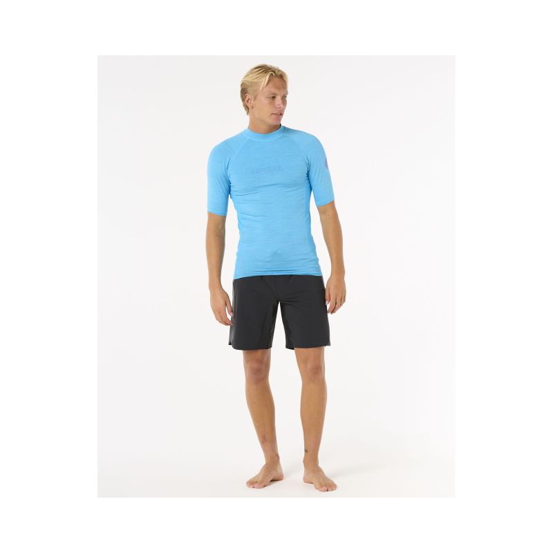 Lycra RIP CURL Dawn Patrol Upf Perf S/S blue