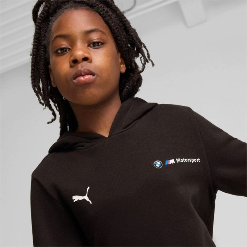 Puma BMW MMS Kids Kangaroo Hoodie Black To be categorized Your Sports Performance