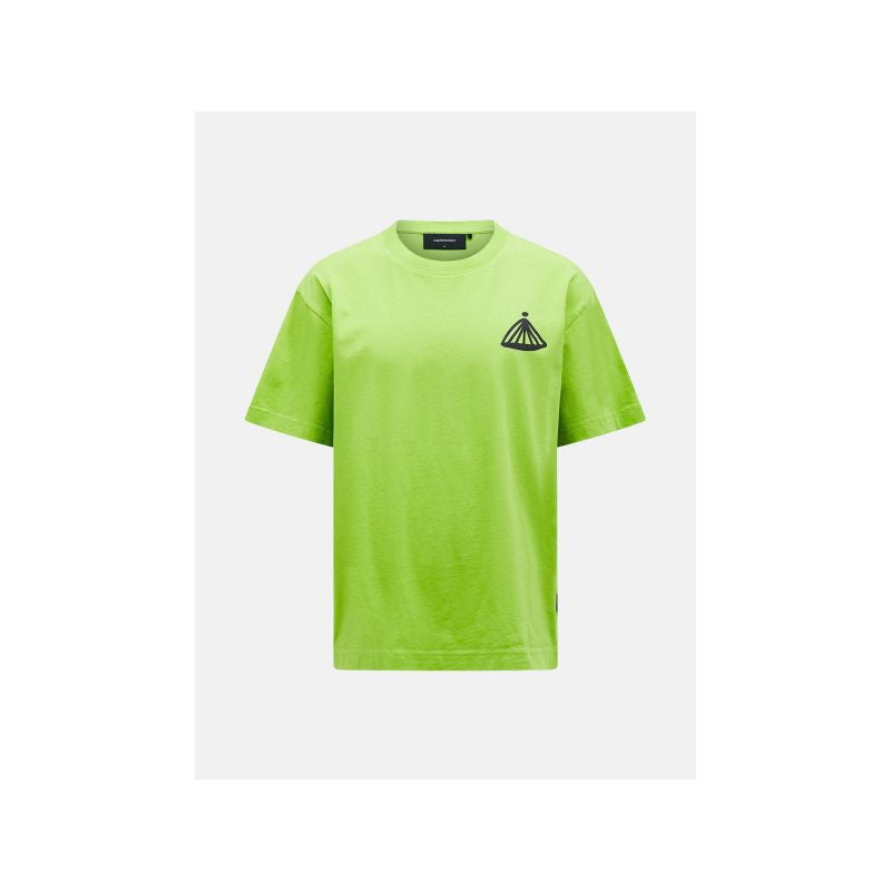 Peak Performance M Graphic Tee Green Import z PMSport Your Sports Performance