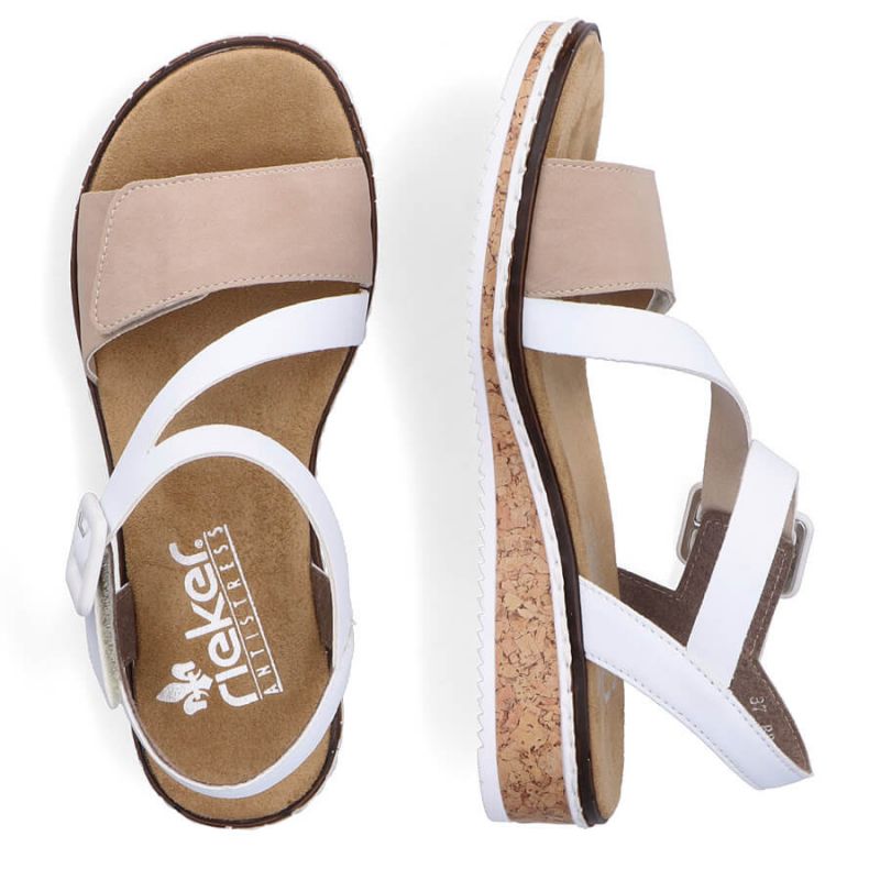Comfortable Rieker W RKR678 combi sandals