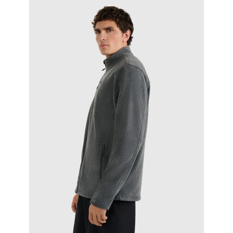 Men's Regular Fit Fleece Jacket with Stand-Up Collar 4F 4FRMM00TFLEM435-23M