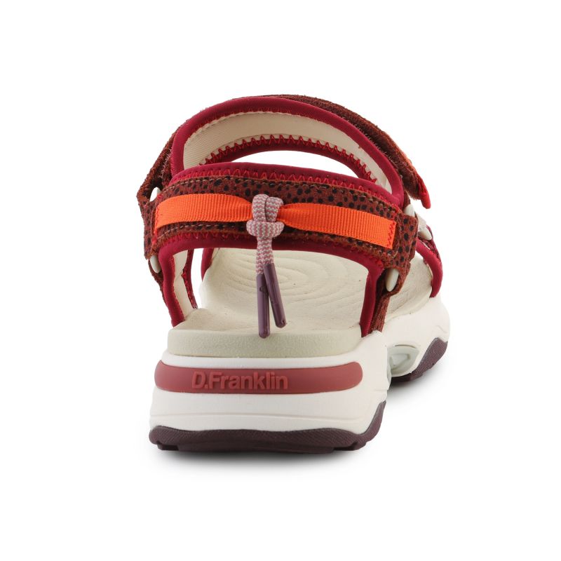 D. Franklin Sneakers Sandal Strips W DFSH406003-Burg D.Franklin