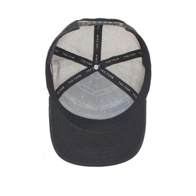 Goorin Bros. The Baddest Boy Trucker Cap - 101-0493-BLK Odzież/Czapki/Czapki z daszkiem Your Sports Performance