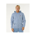 RIP CURL Wettie Passage Icon Zip Thru Men's Sweatshirt Blue