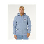 RIP CURL Wettie Passage Icon Zip Thru Men's Sweatshirt Blue
