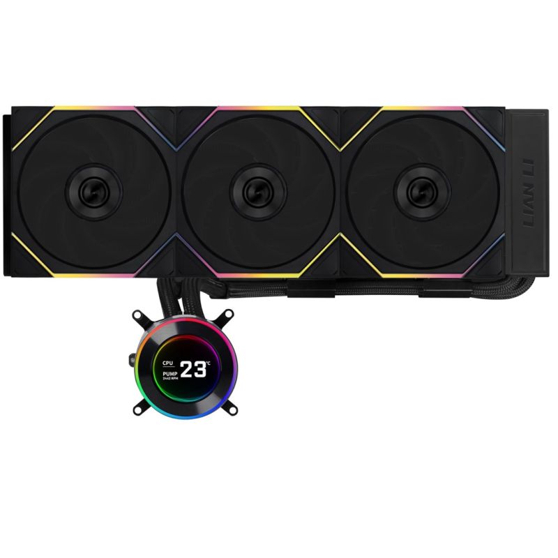 Lian Li HYDROSHIFT II LCD-C 360TL ARGB AiO Water Cooling Chłodzenie/Chłodzenie - wentylatory Your Sports Performance