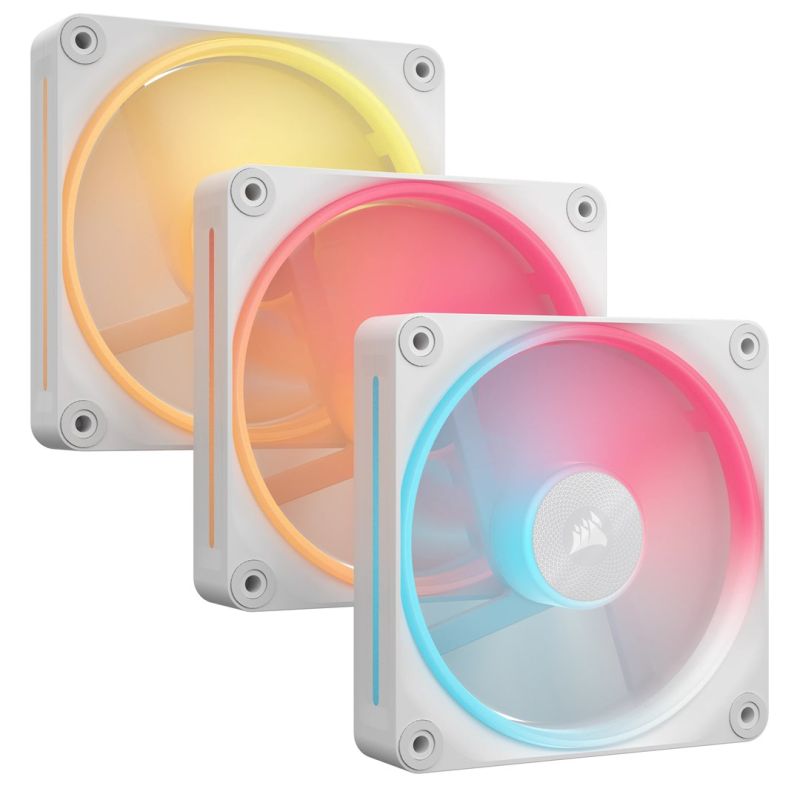 Corsair iCUE LINK LX120-R RGB Fan 12cm White 3pcs. Chłodzenie/Chłodzenie - wentylatory Your Sports Performance