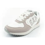 Gap women's sports shoes Nashville Arch Logo sneakers fashionable comfortable white beige Your Sports Performance