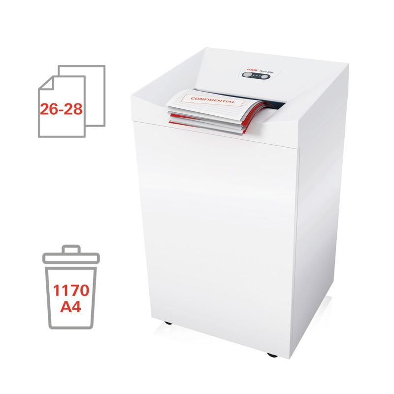 HSM Pure 630 Shredder, 130L 3.9 mm Urządzenia biurowe/Niszczarki Your Sports Performance