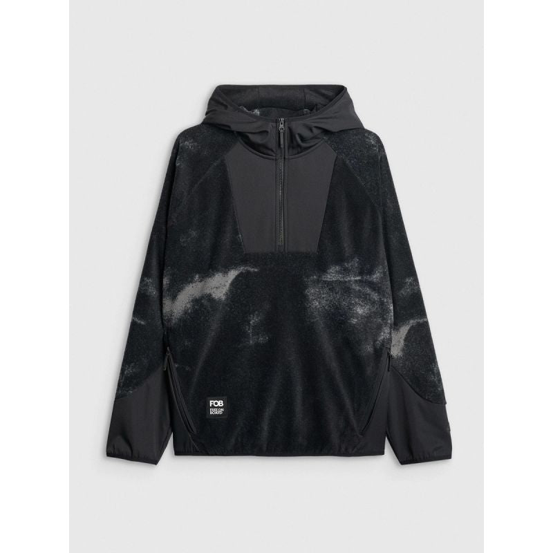 Men's 4F Warm loose fleece with hood 4F 4FRAW25TFLEM462-20A *Kategoria tymczasowa Your Sports Performance