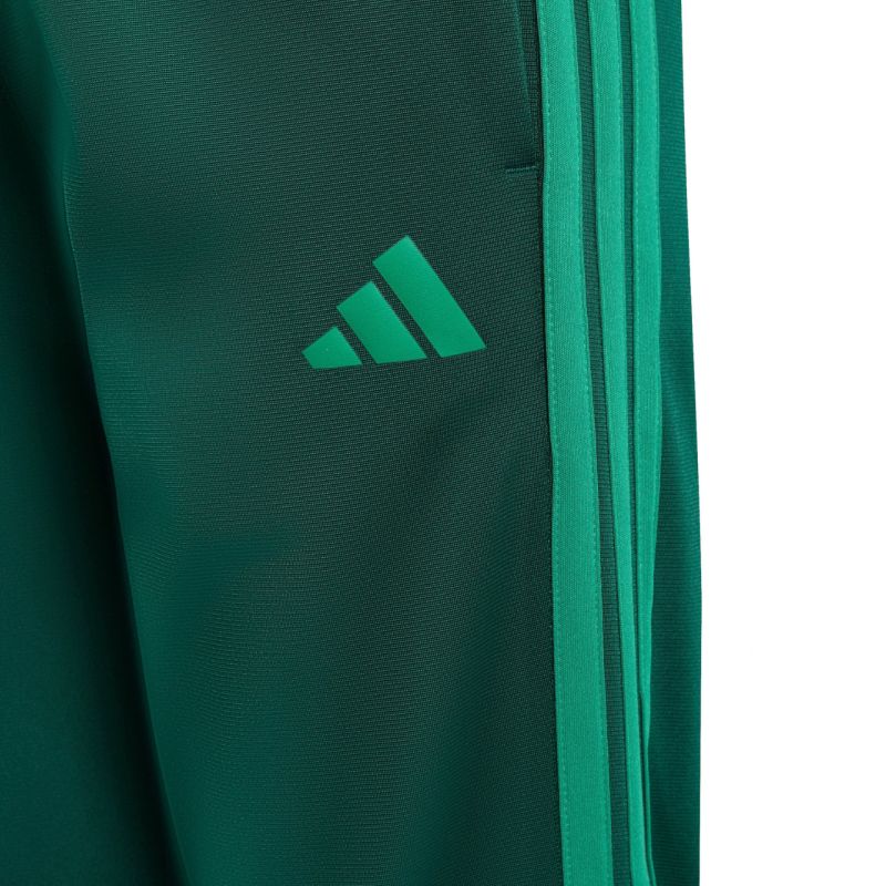 adidas Seasonal Essentials Tiberio 3-Stripes Kids Tracksuit Green KT1665