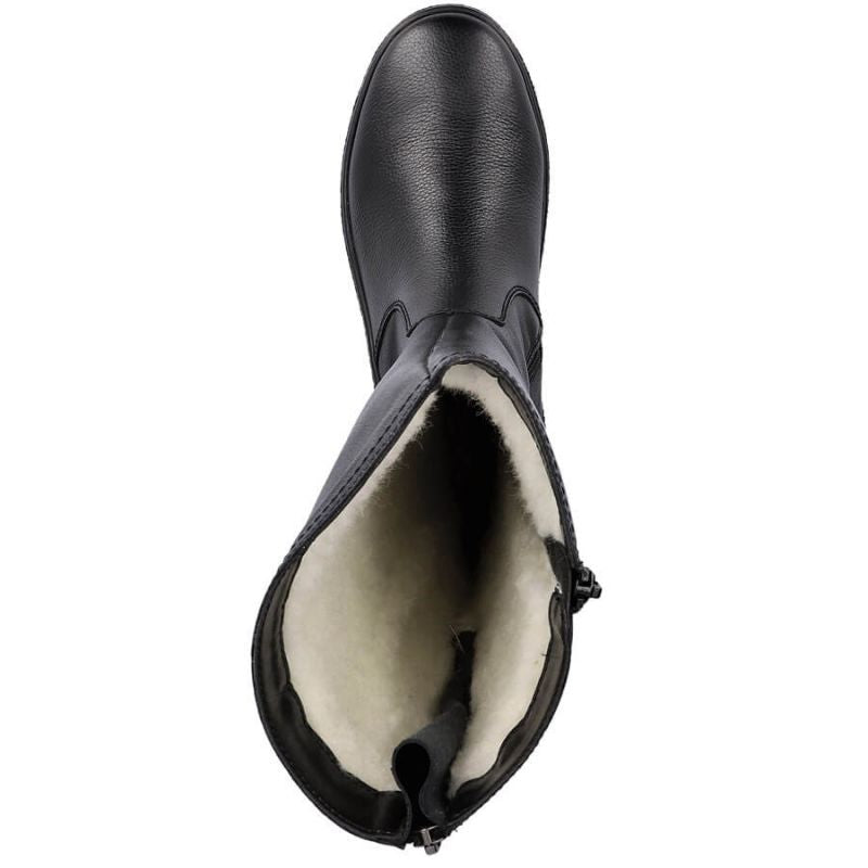 Leather waterproof boots insulated with sheep&#39;s wool Rieker W RKR237B Footwear/Outdoor/Rieker Your Sports Performance