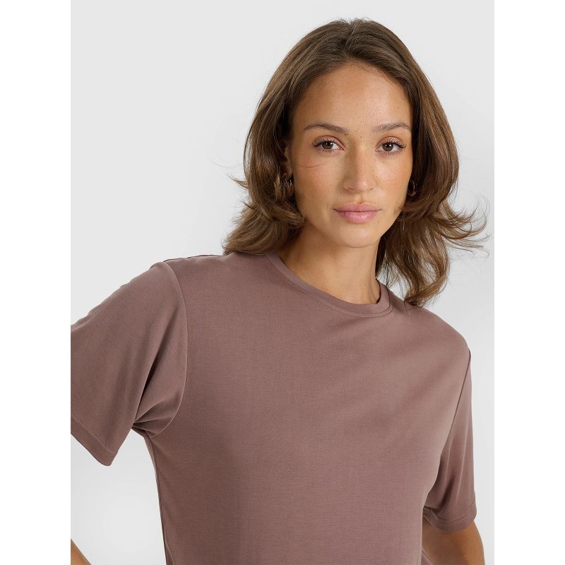 Women's oversize T-shirt with modal 4F 4FRAW25TTSHF3408-82S *Kategoria tymczasowa Your Sports Performance