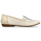 Rieker W RKR658 comfortable leather openwork shoes, beige Fashion/Footwear Your Sports Performance