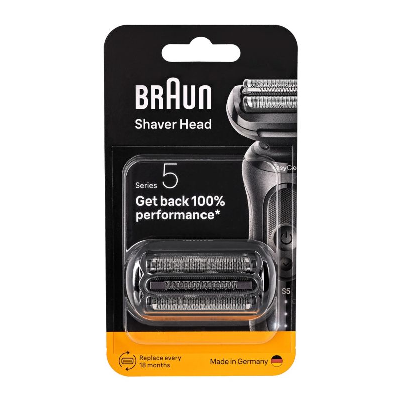 BRAUN Series 5 replacement head, black AGD - Akcesoria/Do golarek - ostrza Your Sports Performance
