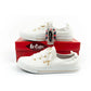 Lee Cooper women's sports shoes sneakers fashionable white slip-on Lee Cooper