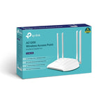 Access Point TP-LINK TL-WA1201 Dual-band Wi-Fi in the AC1200 standard – 867 Mb/s in the 5 GHz band and 300 Mb/s in the 2.4 GHz band. Komunikacja i łączność/AccesPoint Your Sports Performance