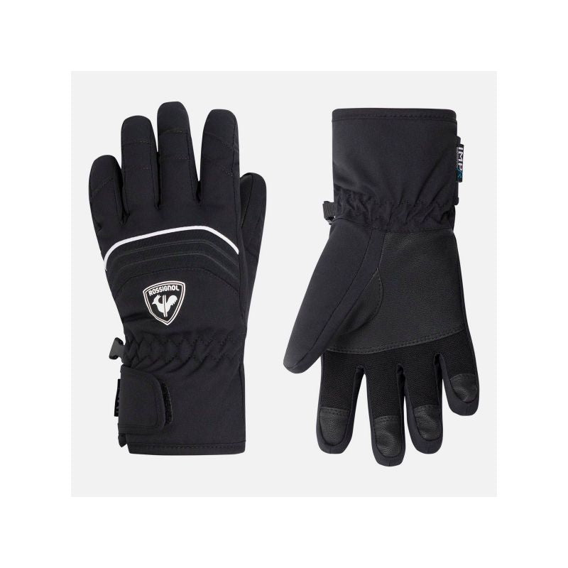 Rossignol Jr Tech Impr G Gloves Black Import z PMSport Your Sports Performance
