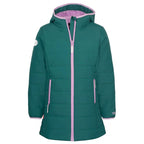 Trollkids Girls’ Stavanger Coat midnight petrol/light violet (219-150)