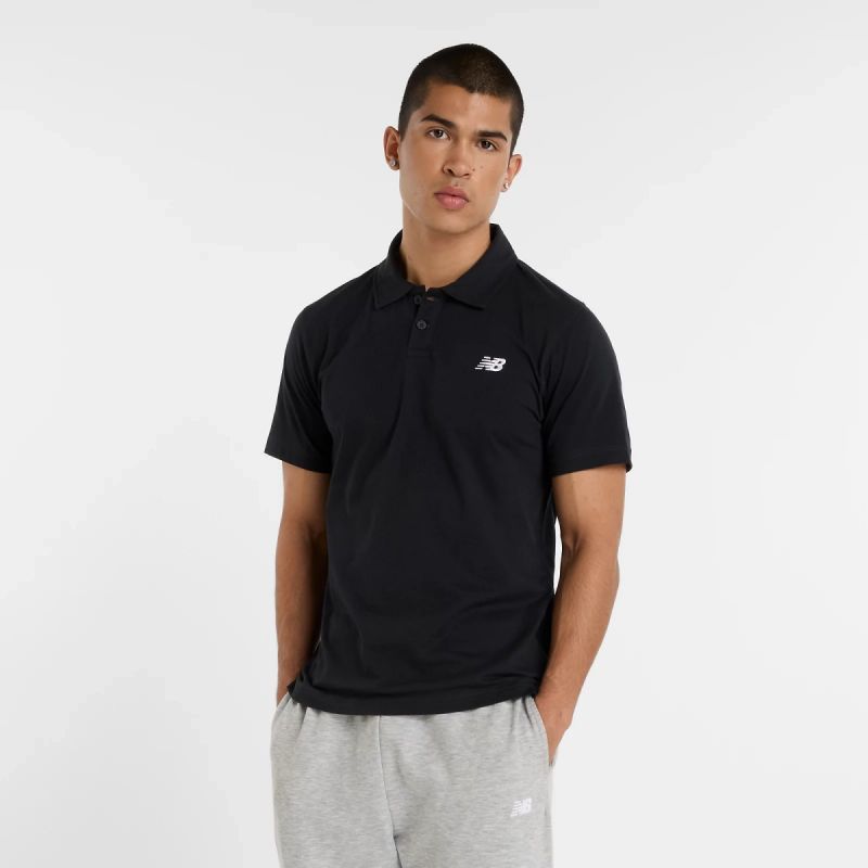 New Balance Jersey Polo Shirt M MT51504BK Clothing/Lifestyle/T-shirts/New Balance New Balance