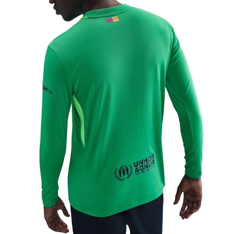 Nike FC Barcelona 2025/26 Stadium Goalkeeper Men's Jersey Green HQ0477 311