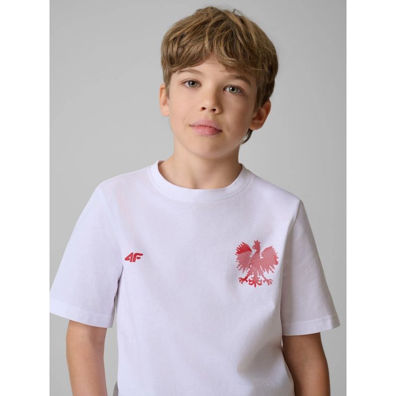 Children's fan T-shirt 4F 4FJSMM00TTSHU2236-10S