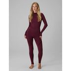 Seamless thermal ski base layer with quick-drying finish – women’s 4F leggings 4FWAW26USEAF325-60S
