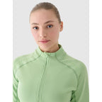Women's slim quick-drying training sweatshirt 4F 4FWAW24TFSWF411-41S *Kategoria tymczasowa Your Sports Performance